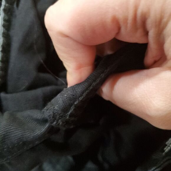 MEK DNM Brighton Cigarete Skinny Jeans Women's Size 25 black Raw Hem - Picture 6 of 8